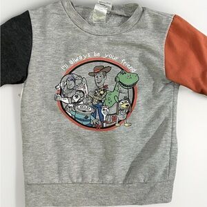 Disney/Pixar Toy Story I'll Always Be Your Friend Boys Sweatshirt Size 2T